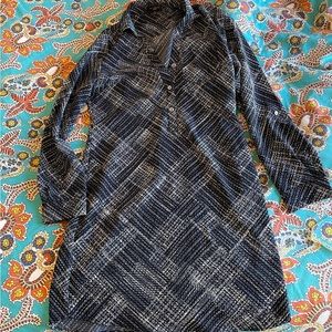 The Limited S Ashton Shirt Dress Tab Long Sleeve